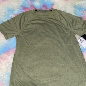 Green workout shjt for men